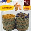 Hobbyfirst Hope Farms Hooirolletjes - Knaagdiersnack - Korenbloem 18x11 cm 200 g Voor Alle Leeftijden