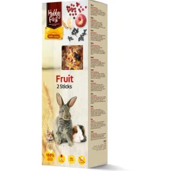 Hobbyfirst Hope Farms Sticks Fruit - Knaagdiersnack - Fruit 7x3.5x20.2 cm 2x55 g M