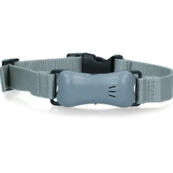 Holland Animal Care Anti-Blaf Band Met Geluid En  Trilling - Hondenopvoeding - Grijs Zwart