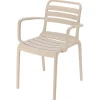 Homestyle Bistrostoel - Tuinmeubelen - 59x58x83 cm Beige