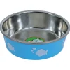 Homestyle Kat Eetbak Vis - Kattenvoerbak - Ø11 cm Lichtblauw