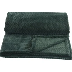 Homestyle Plaid - Decoratie - 160x130 cm Groen