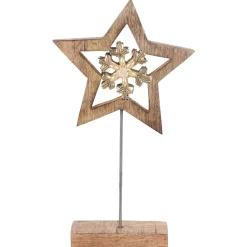 Homestyle Ster Op Standaard - Decoratie - 33 cm