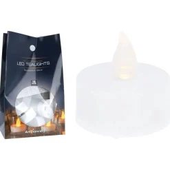 Homestyle Theelichten - Inclusief 2032 Batterij - Decoratie - Wit 15 stuks Led