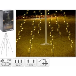 Homestyle Vlaggenmast Verlichting - Verlichting - 8 m Warm Wit 400 led