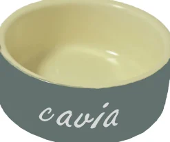 Homestyle Voerbak Keramiek Cavia - Voerbak - Ø12 cm Grijs