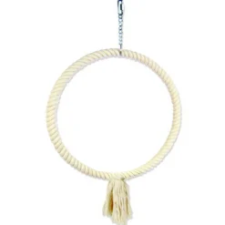 Homestyle Vogelspeelgoed Touwring - Vogelspeelgoed - 40x40 cm