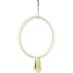 Homestyle Vogelspeelgoed Touwring - Vogelspeelgoed - 40x40 cm