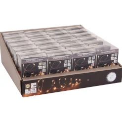 Homestyle Zilverdraad Verlichting Bo Ip44 - Verlichting - Warm Wit 20 led Op Batterij