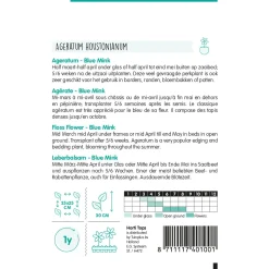Hortitops Ageratum - Leverbalsem Blue Mink - Bloemenzaden - 300 mg