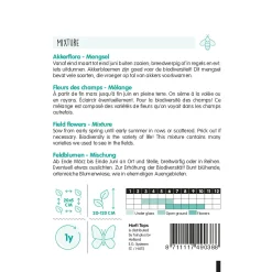 Hortitops Akkerflora Mengsel - Bloemenzaden - 3 g
