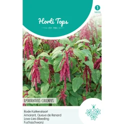 Hortitops Amaranthus - Rode Kattenstaart - Bloemenzaden - 1 g