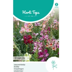 Hortitops Antirrhinum - Leeuwenbekje Tetraploide Gemengd - Bloemenzaden - 500 mg
