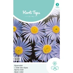 Hortitops Aster - Alpenaster Lichtblauw - Bloemenzaden - 250 mg