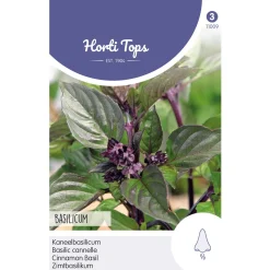 Hortitops Basilicum Kaneelsmaak - Kruidenzaden - 1.5 g