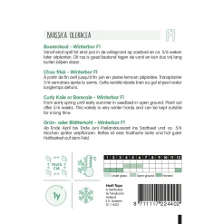 Hortitops Boerenkool Reflex F1 (Wordt Winterbor F1) - Groentezaden - 50 stuks