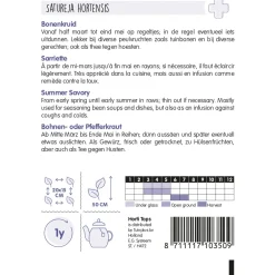 Hortitops Bonenkruid Eenjarig - Kruidenzaden - 2 g