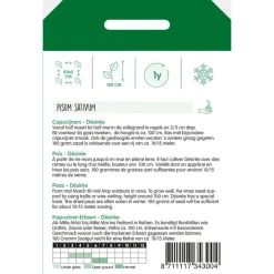 Hortitops Capucijners Desiree - Lage Blauwschokker - Groentezaden - 100 g