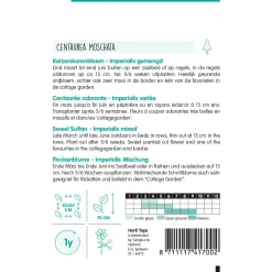 Hortitops Centaurea - Keizerskorenbloem Imperialis Gemengd - Bloemenzaden - 1 g