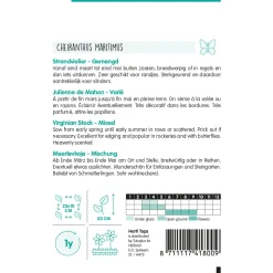 Hortitops Cheiranthus - Strandviolier Gemengd - Bloemenzaden - 1 g