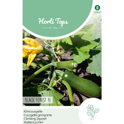 Hortitops Courgette Black Forest F1 (Klimmend) - Groentezaden - 8 stuks