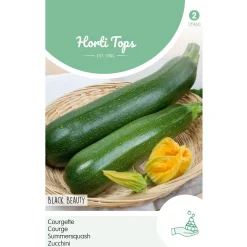 Hortitops Courgette Black Beauty - Groentezaden - 5 g