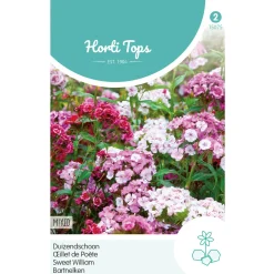 Hortitops Dianthus - Duizendschoon Laag Gemengd - Bloemenzaden - 500 mg