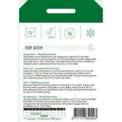 Hortitops Doperwten Marktveroveraar - Groentezaden - 100 g