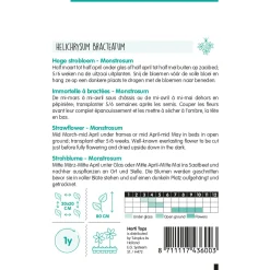 Hortitops Helichrysum - Hoge Strobloem Monstrosum - Bloemenzaden - 750 mg