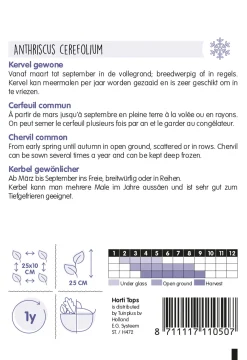 Hortitops Kervel - Kruidenzaden - 5 g