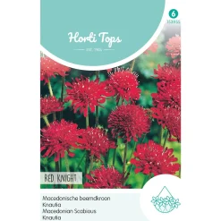 Hortitops Knautia - Macedonische Beemdkroon Red Knight - Bloemenzaden - 250 mg