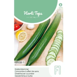 Hortitops Komkommers Euphoria F1 - Groentezaden - 8 stuks