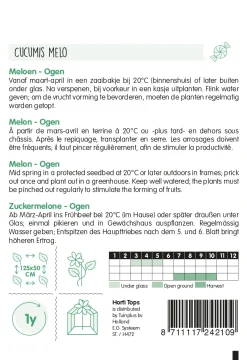 Hortitops Meloenen Ogen - Groentezaden - 1 g