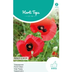 Hortitops Papaver - Tulppapaver - Bloemenzaden - 500 mg