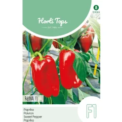 Hortitops Paprika Solero F1 (Wordt Reina) - Groentezaden - 20 stuks