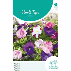 Hortitops Petunia Laag Gemengd - Bloemenzaden - 200 mg