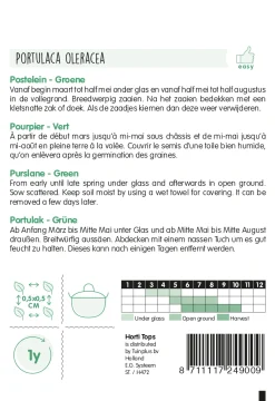 Hortitops Postelein Groene - Groentezaden - 10 g