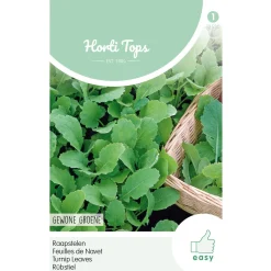 Hortitops Raapstelen Groene - Groentezaden - 10 g