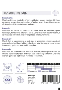 Hortitops Rozemarijn - Kruidenzaden - 150 mg