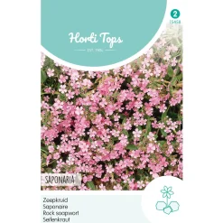 Hortitops Saponaria - Zeepkruid Rose - Bloemenzaden - 500 mg