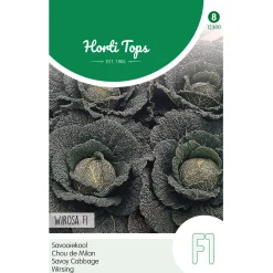 Hortitops Savooiekool Wirosa F1 - Groentezaden - 100 stuks