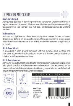 Hortitops Sint-Janskruid - Iperico - Kruidenzaden - 300 mg