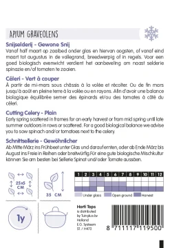 Hortitops Snijselderij - Kruidenzaden - 2 g