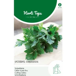 Hortitops Snijselderij Amsterdamse Donkergroene - Kruidenzaden - 2 g