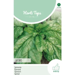 Hortitops Spinazie Securo Wolfresistent A+b - Groentezaden - 15 g