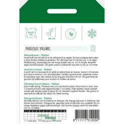 Hortitops Stokslabonen Rakker - Groentezaden - 100 g