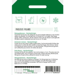 Hortitops Stokspekbonen Neckarkönigin - Type Phenomeen - Groentezaden - 100 g