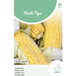 Hortitops Suikermais Golden Bantam - Groentezaden - 8 g