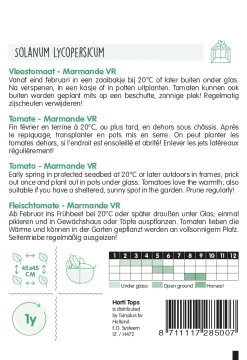 Hortitops Tomaten Marmande Vleestomaat - Groentezaden - 2 g