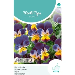 Hortitops Viola - Hoornviooltje Johnny Jump Up - Bloemenzaden - 300 mg